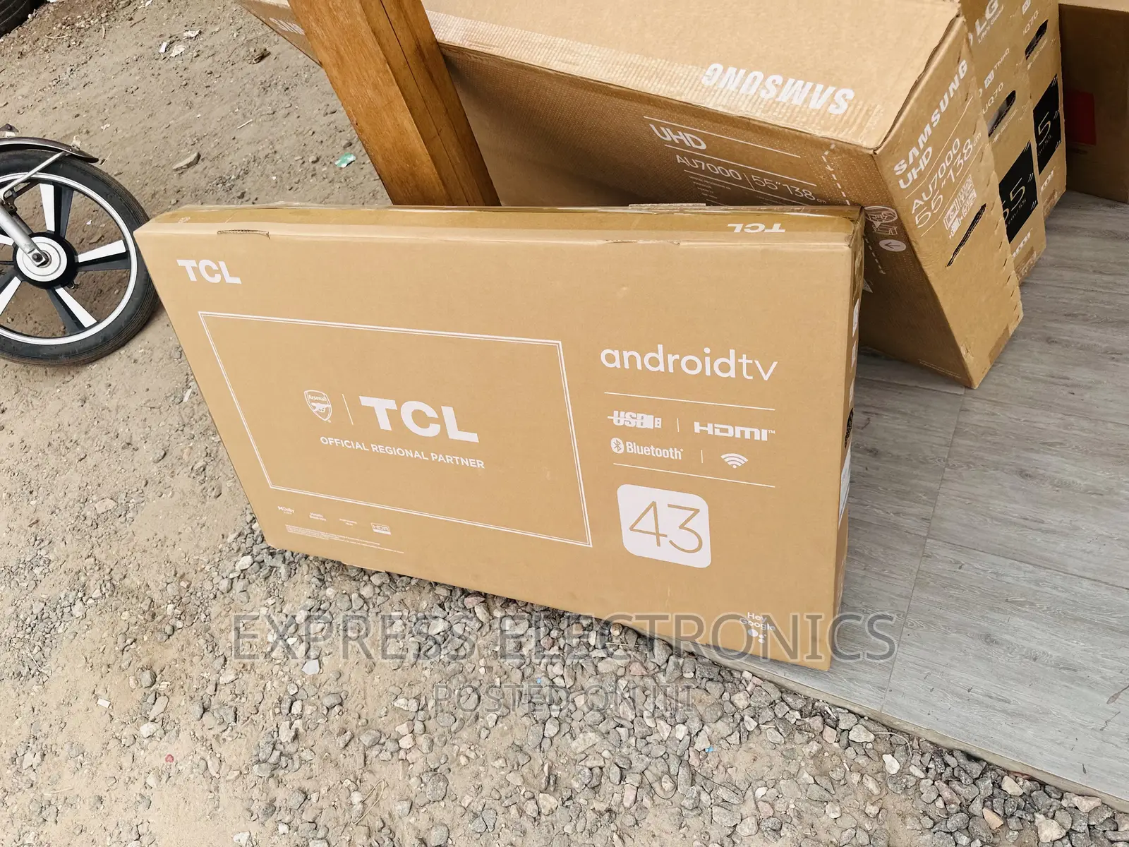 Smart Glossy Best Tv TCL 43”S54000 FHD Satellite