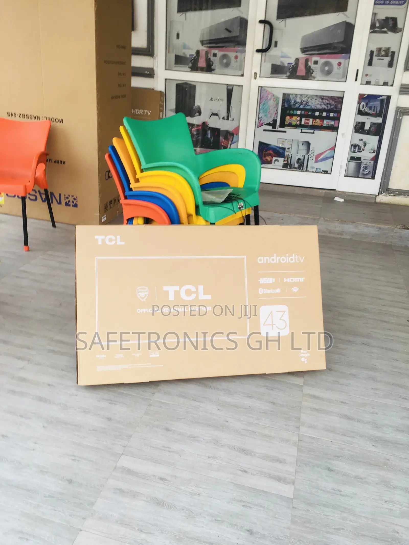 S5400A Black TCL 43 Inches Glossy LED Electric Full HD Tv