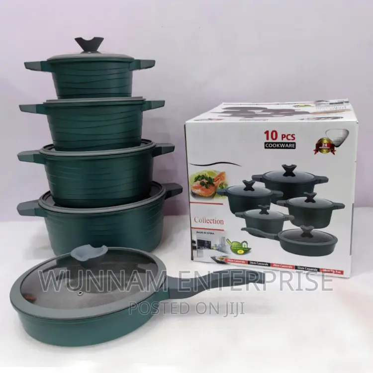 10 PCS BMN Cookware Collection