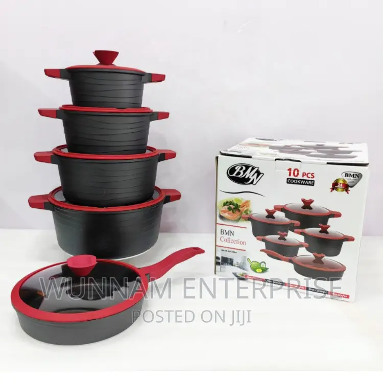 10 PCS BMN Cookware Collection