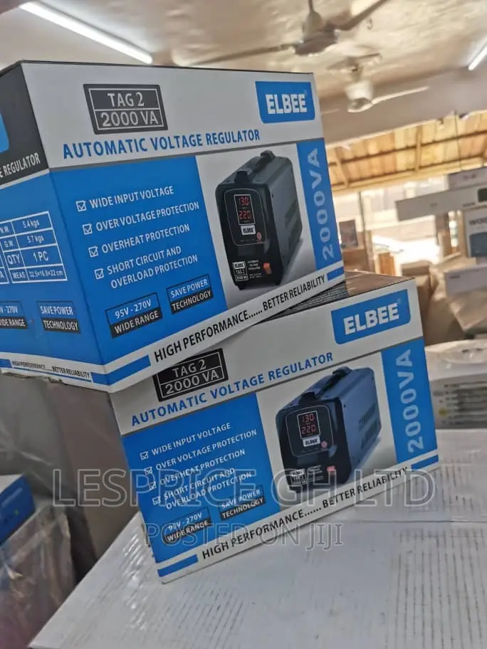 Elbee 2000VA Voltage Stabilizer