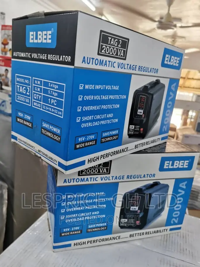 Elbee 2000VA Digital Stabilizer