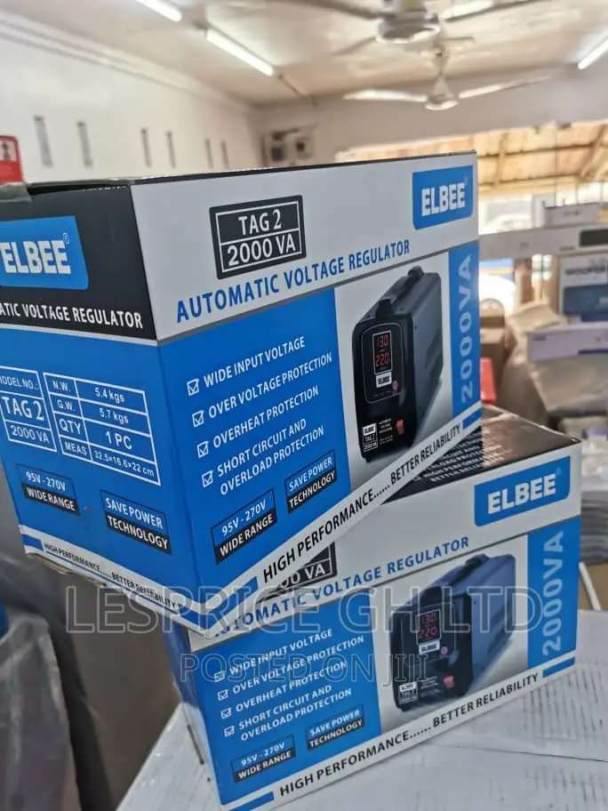 Elbee 2000VA Stabilizer Over Voltage Protection