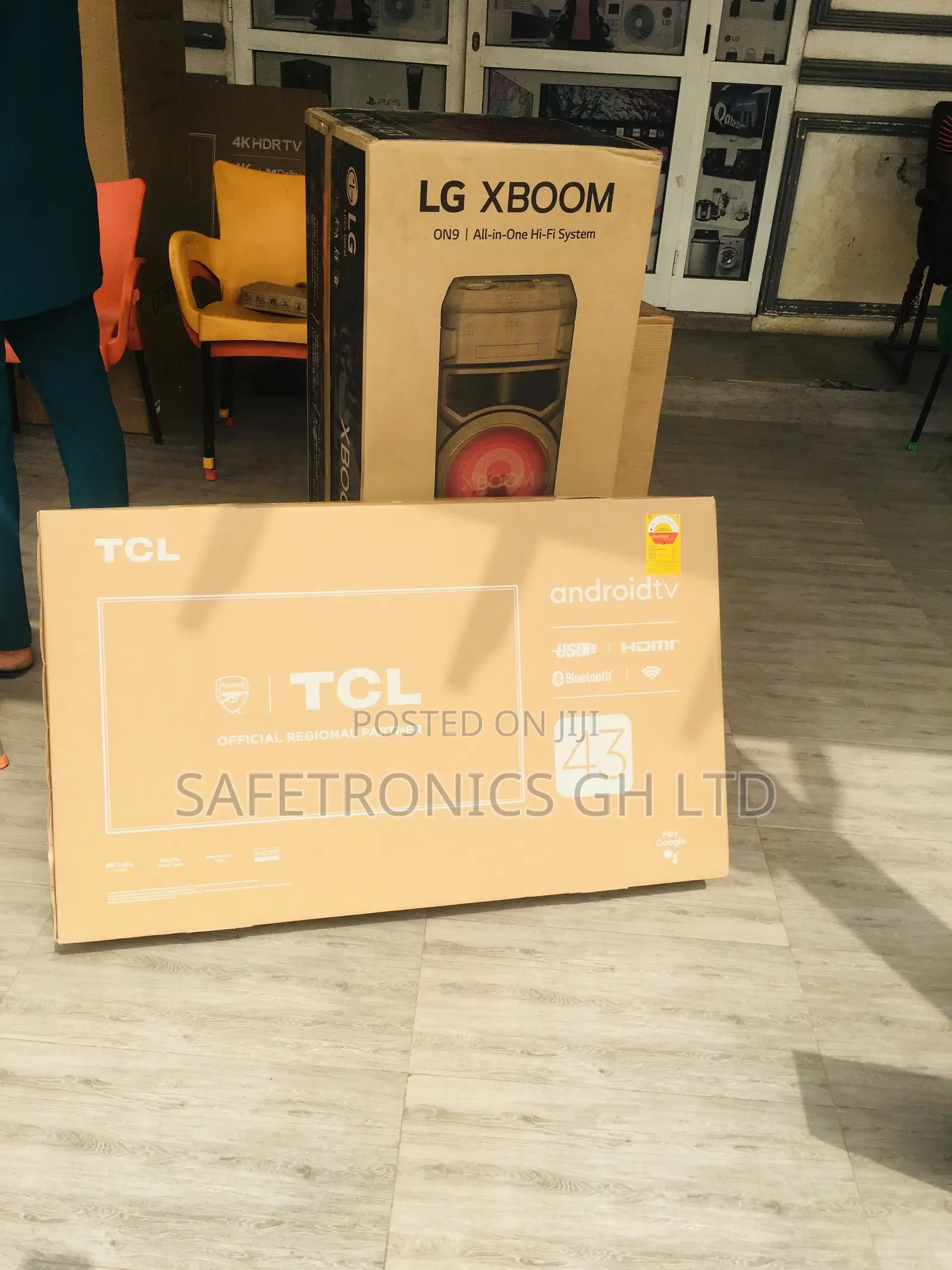 Electric P635 TCL HDR 43 Inches Glossy Smart Black Tv