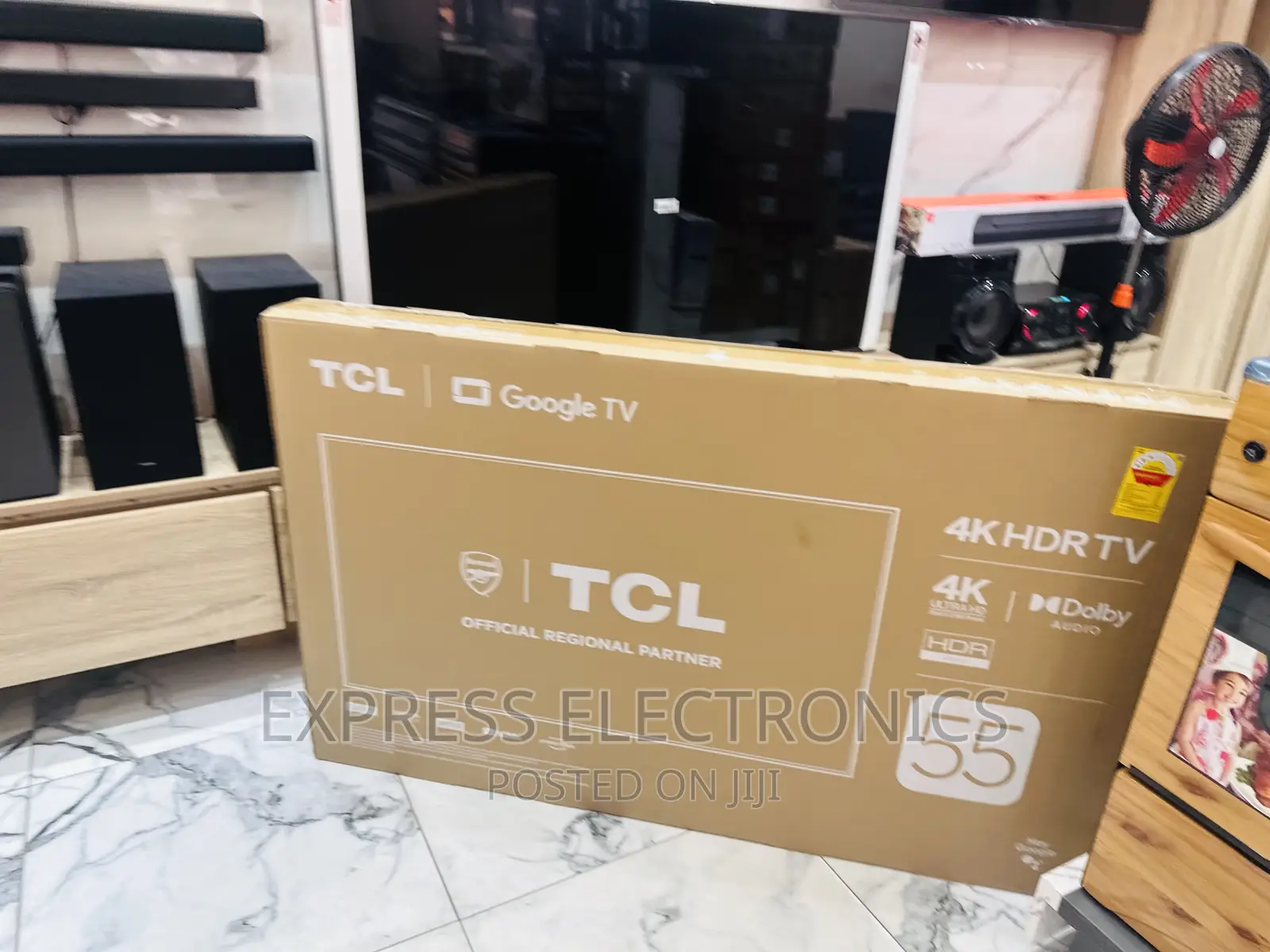 Uhd Smart Glossy Led Screen 55”P635 TCL