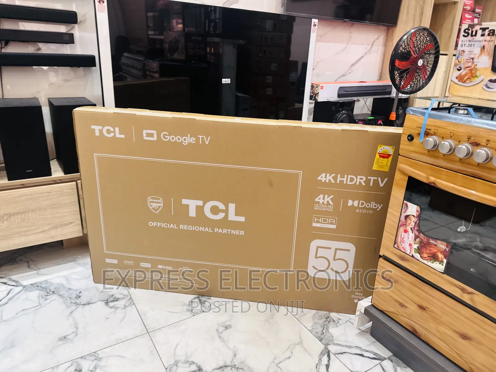 Cinematic Experience UHD Smart Glossy TCL 55”P635