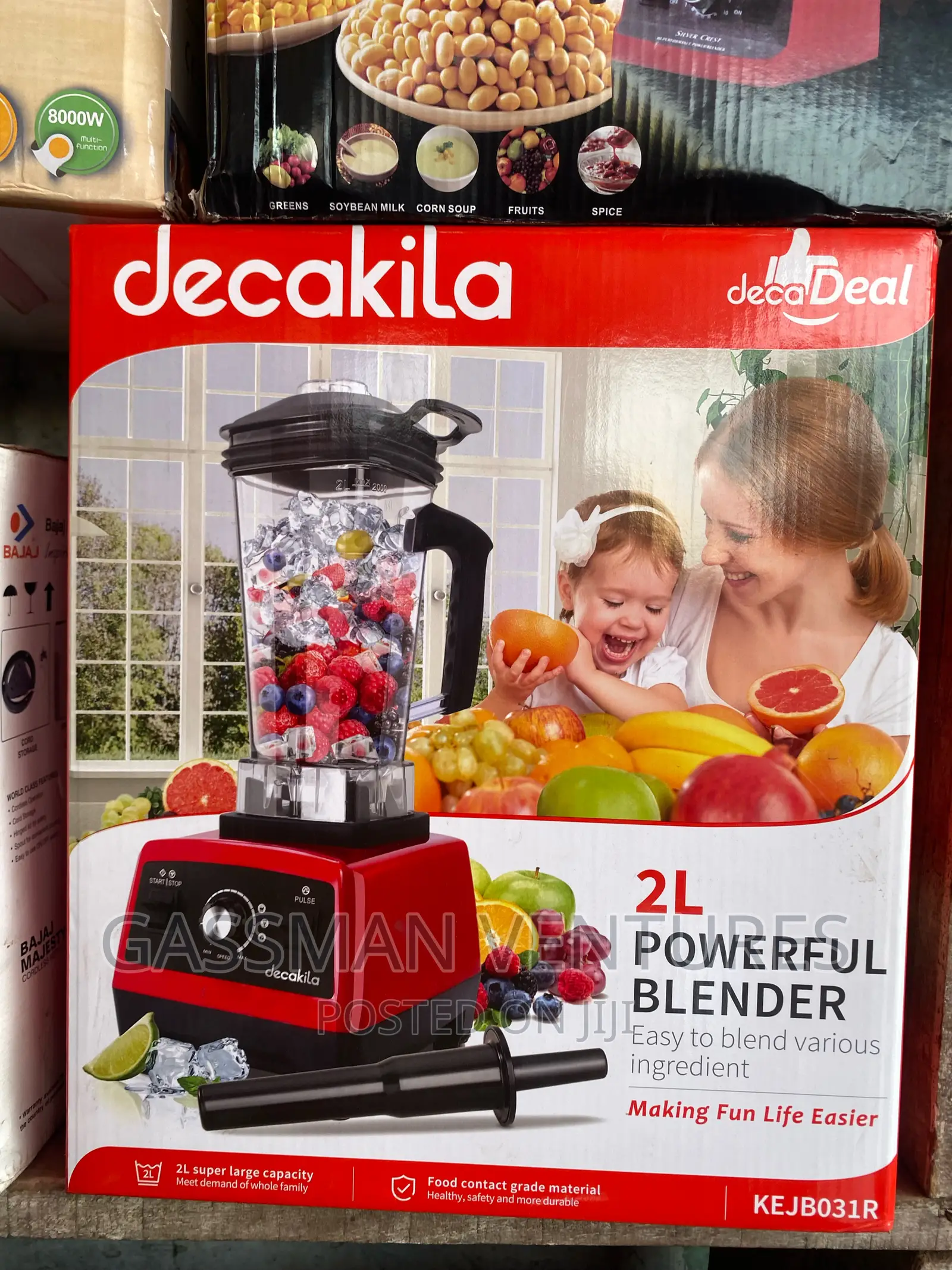 Decakila 2L Commercial Blender