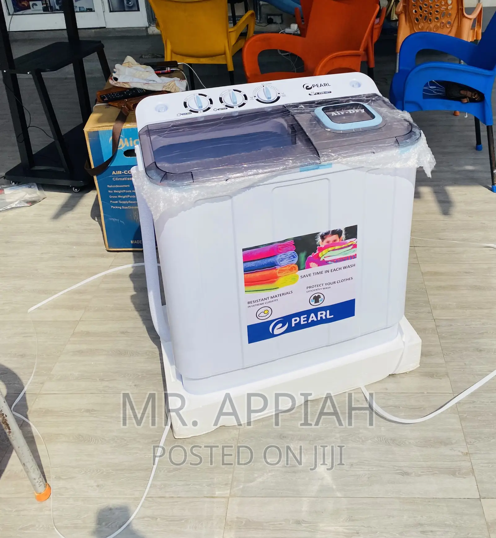 Fresh in Box Pearl 7kg Twin Tap Washing Machine.