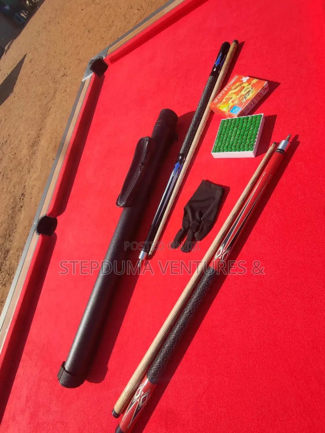 Snooker Stick With It's Bag and Glove