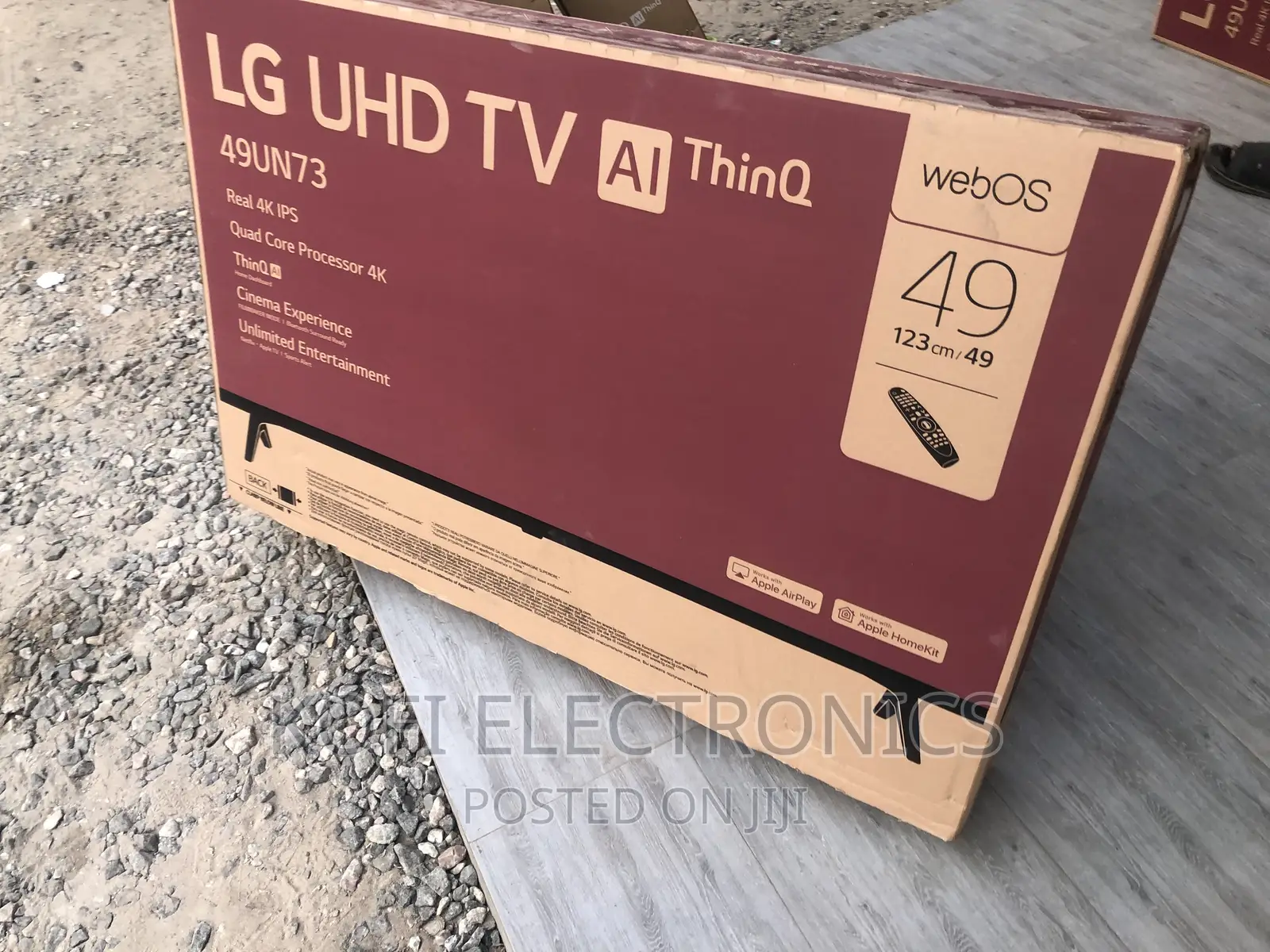 Clear Picture Quality LG 49" LED UHD HDR Smart TV -
