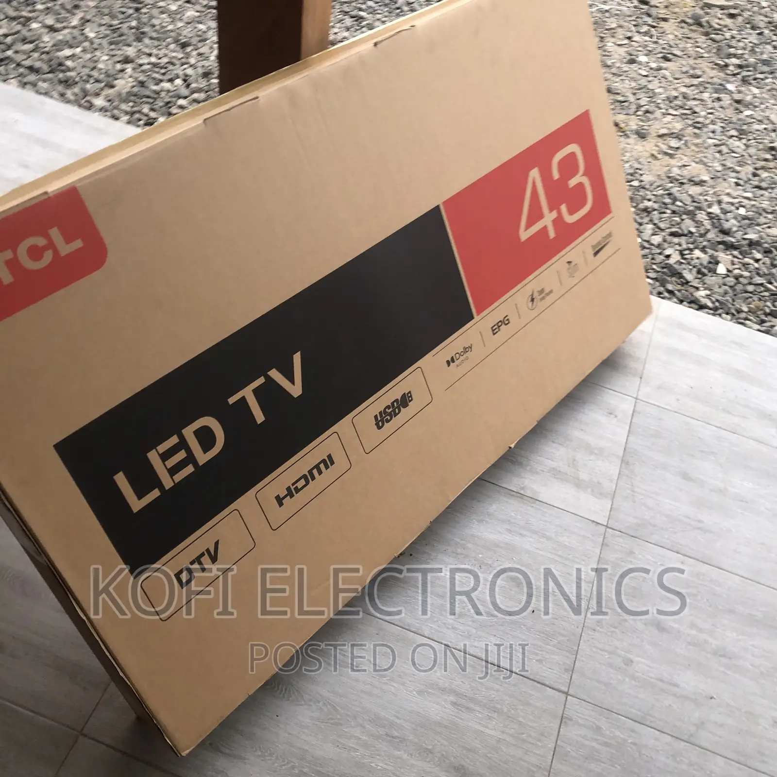 Digital TCL TV 43 FHD Basic Black 43D3200