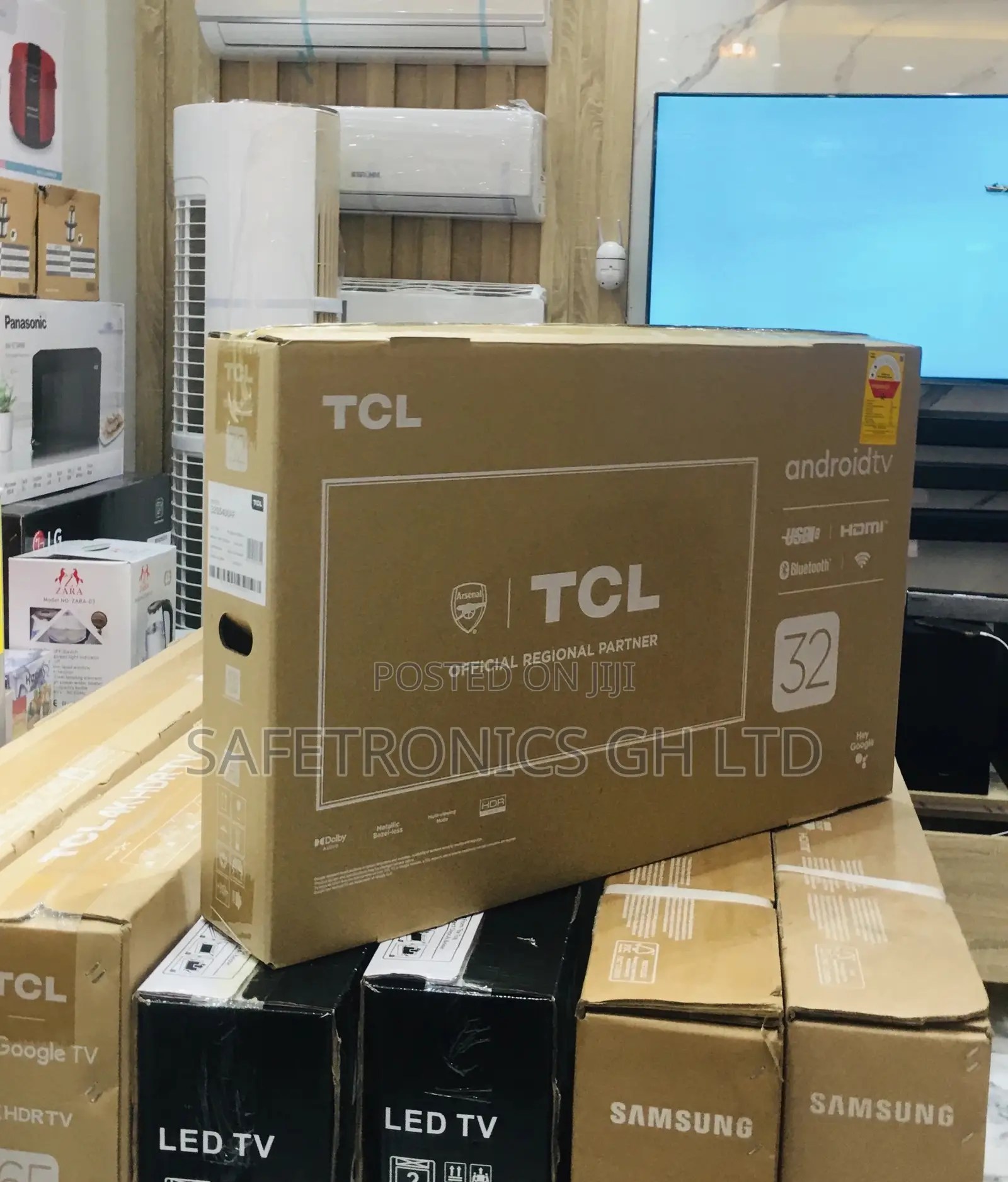 TCL S5400A 32 Inches Glossy LED HDR Full HD Black Electric