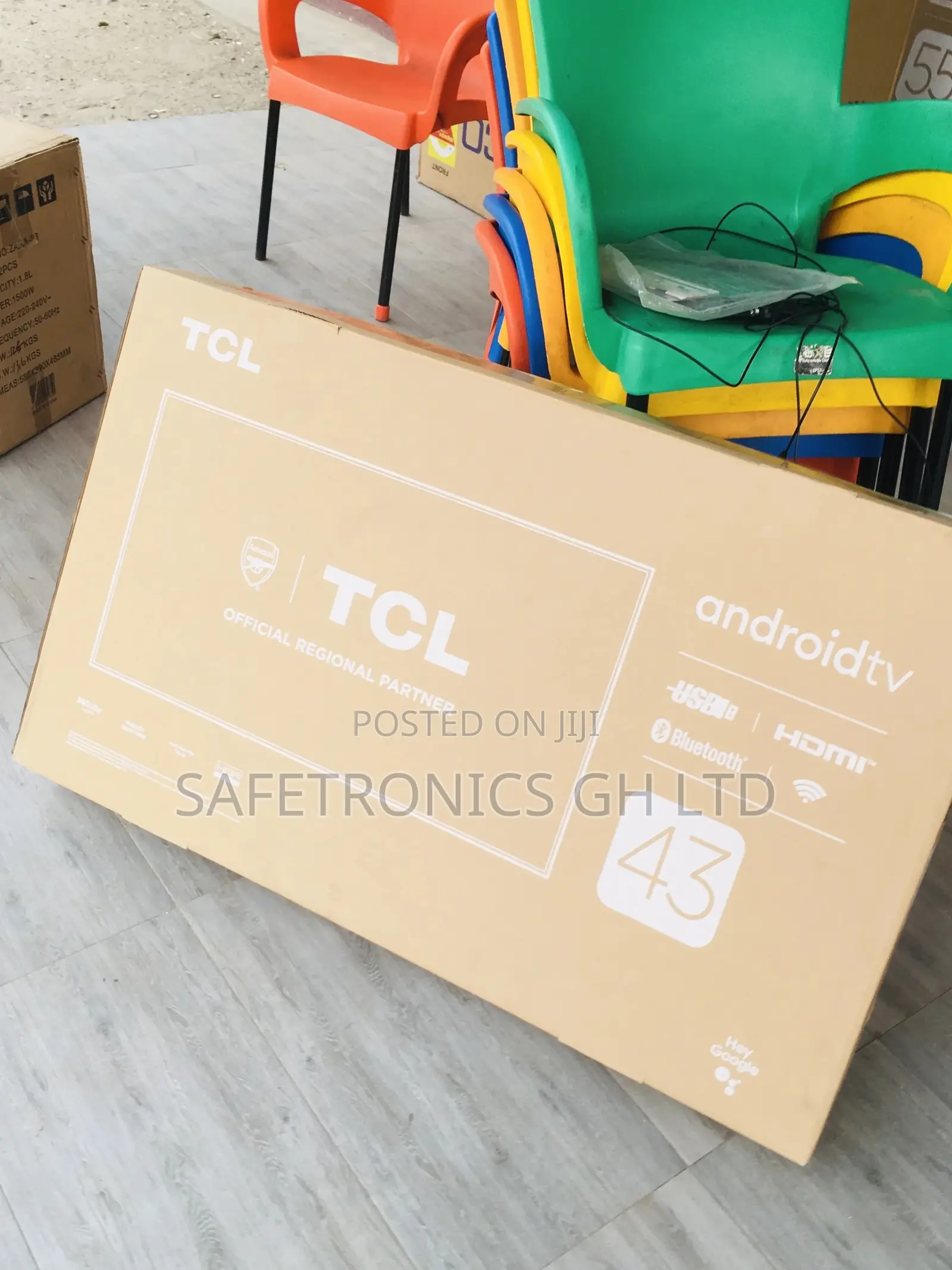 HDR P635 LED Glossy Black Electric Smart 43 Inches TCL Tv