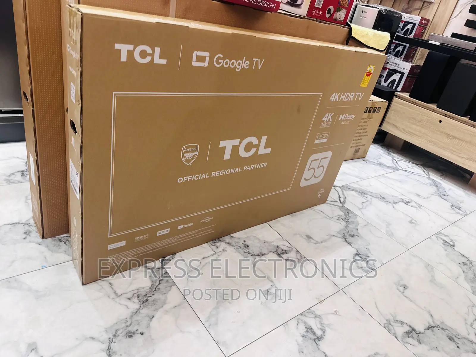 Grab Your Favorite TCL UHD Smart Android 55”P735