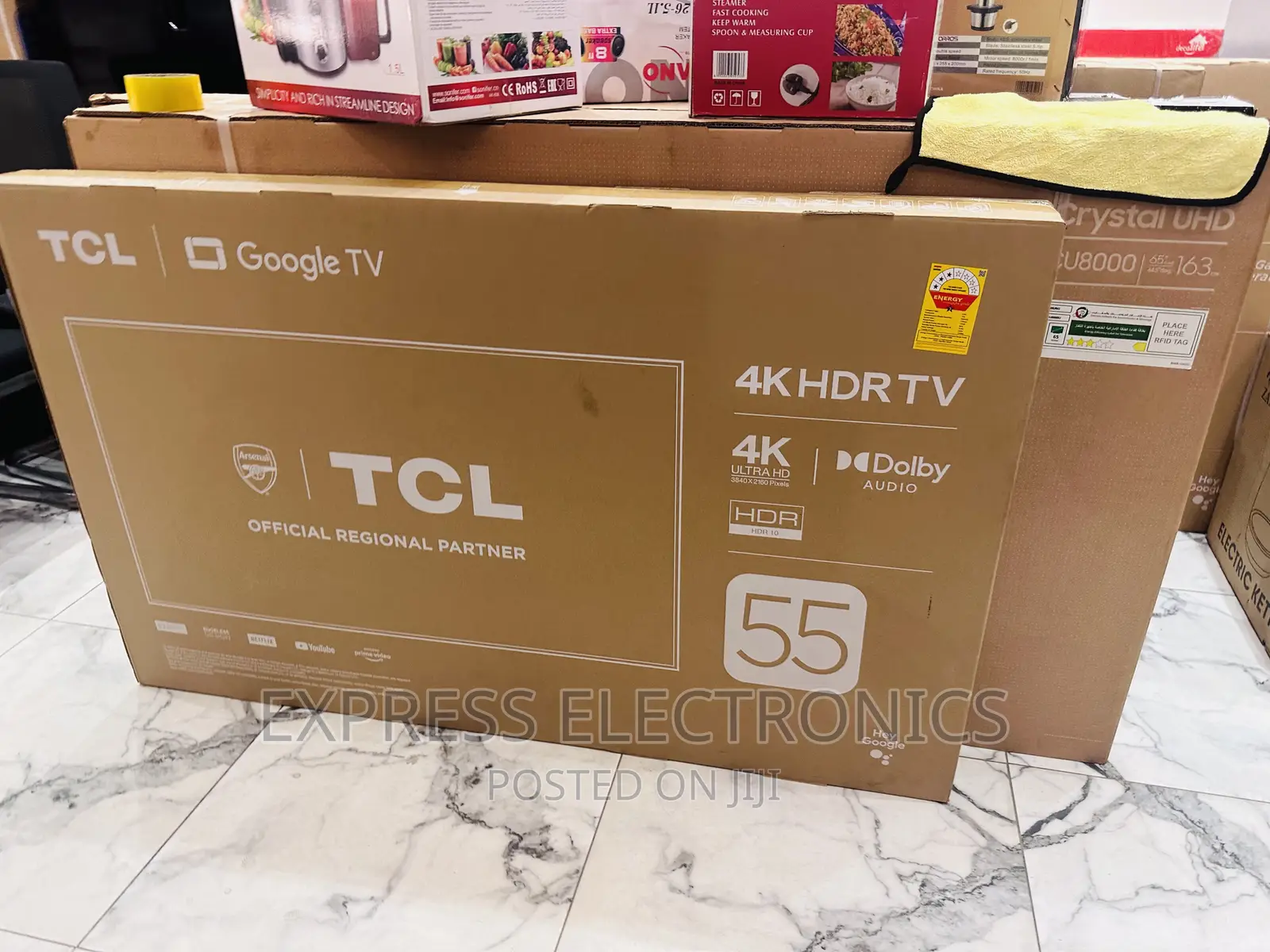 Pure Color UHD Smart Glossy TCL 55p735 Tv 