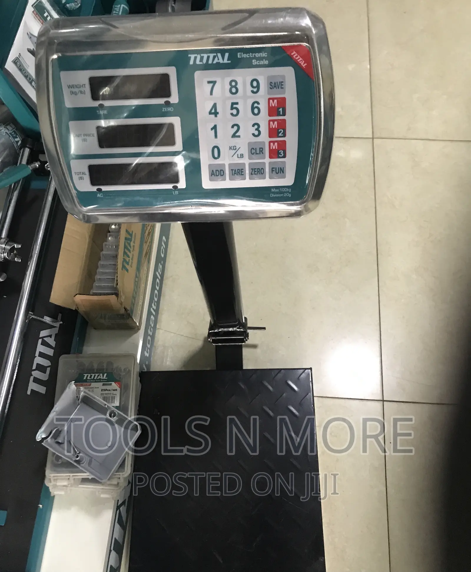 Total Electronic Platform Scale 100kg