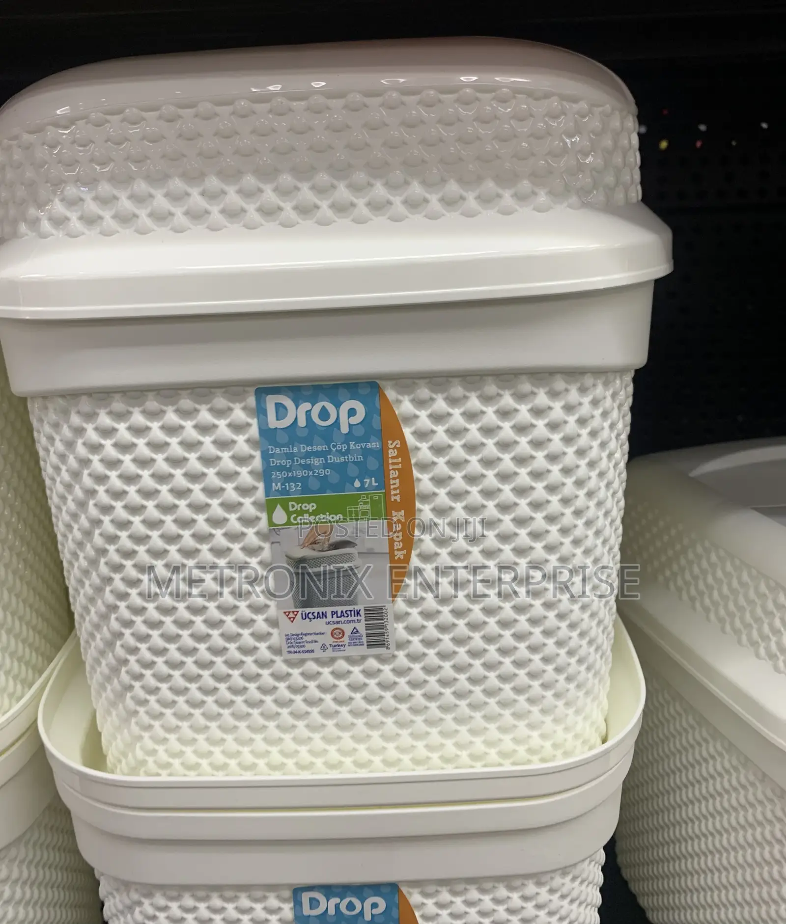 Drop Dust Bin,7l