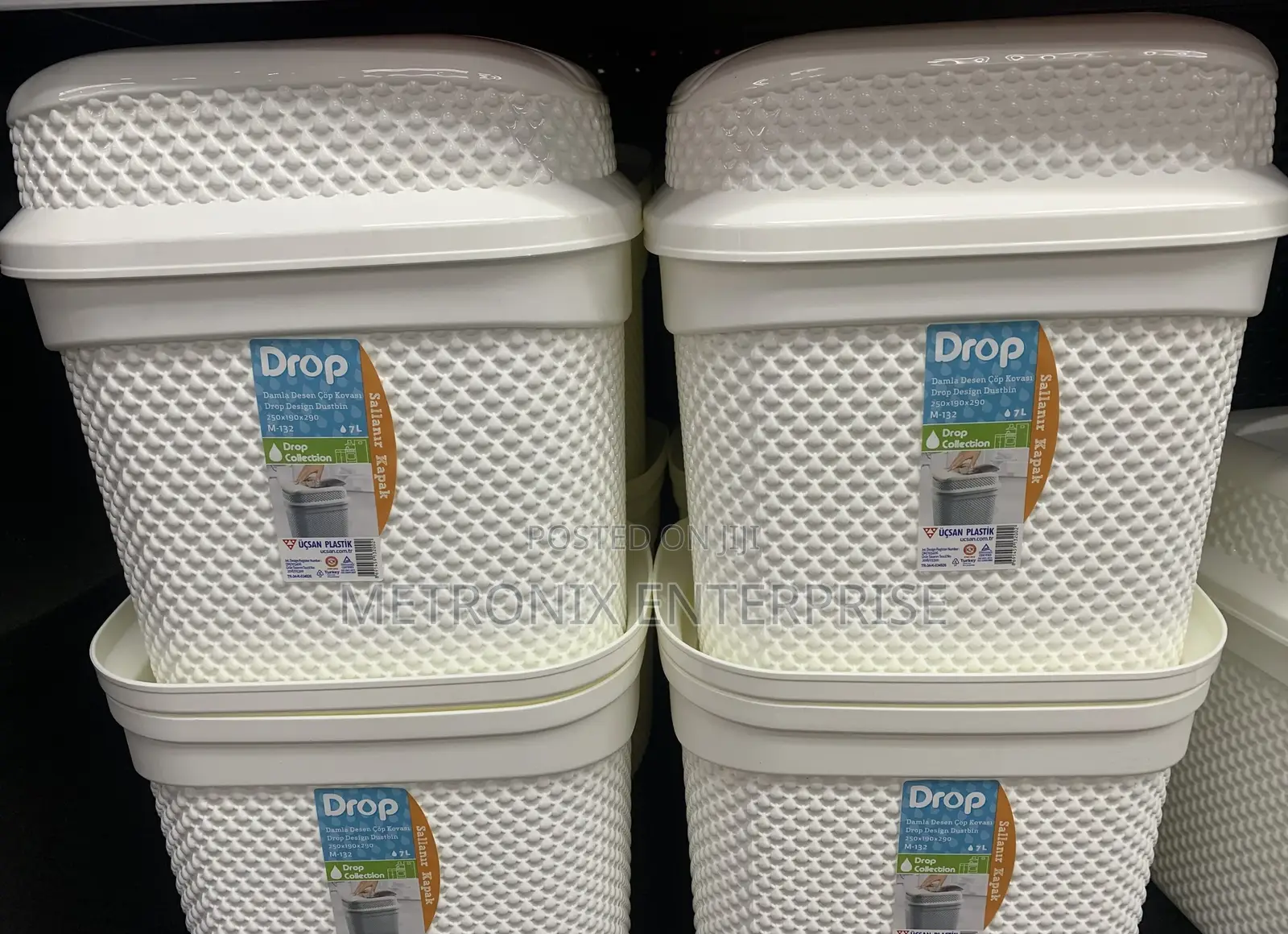 Drop Dust Bin,7l