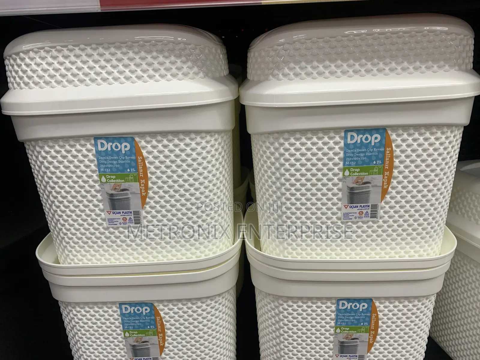 Drop Dust Bin,7l