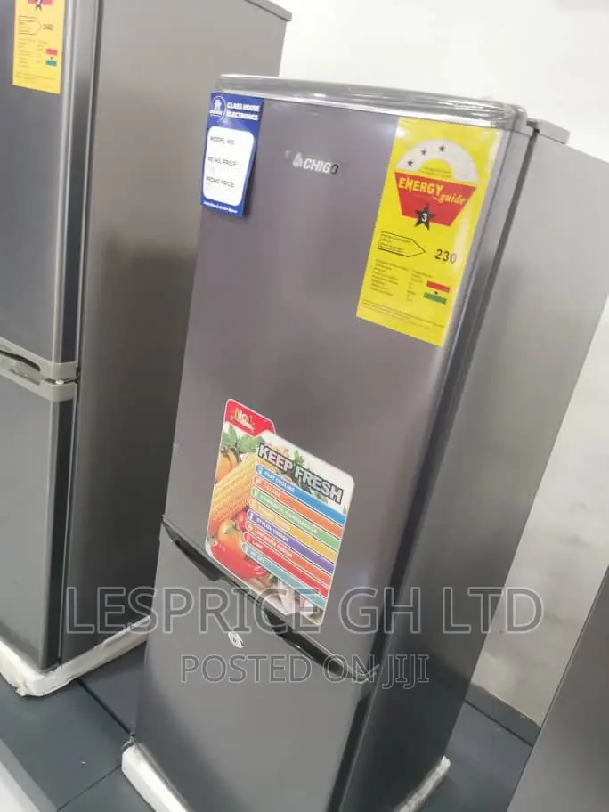 Chigo 126L Double Door Fridge