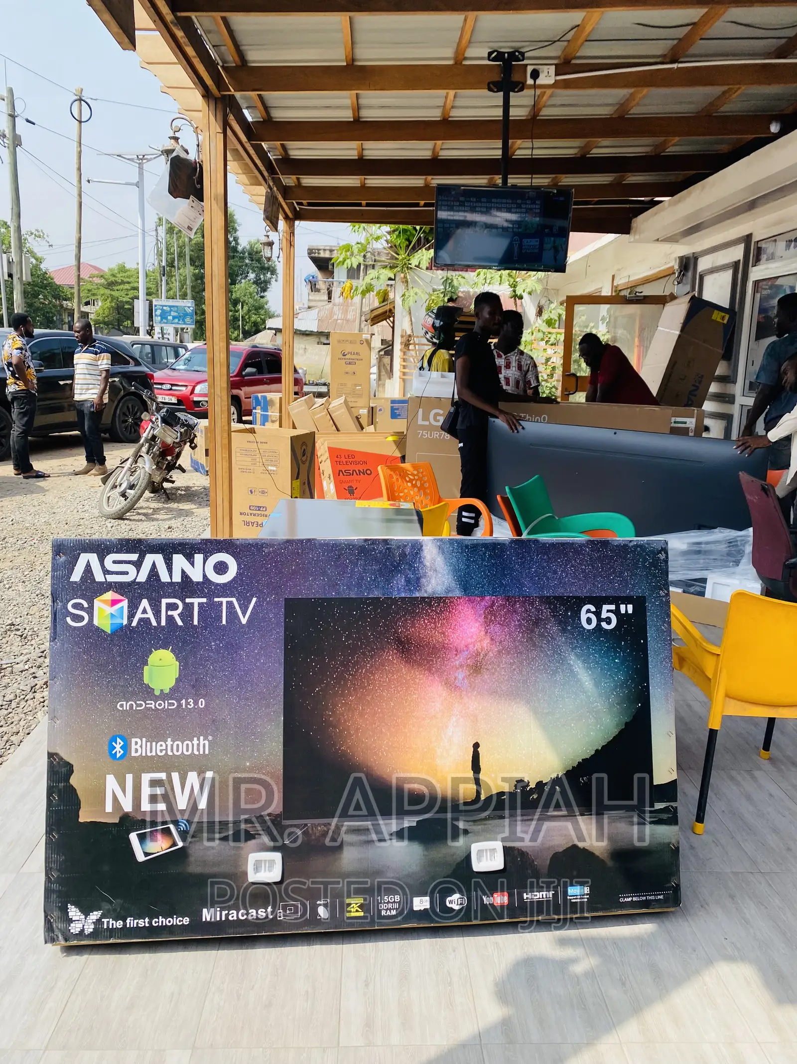 Purchase Adorable Asano 65 Inch Uhd Bluetooth Tv,Black.