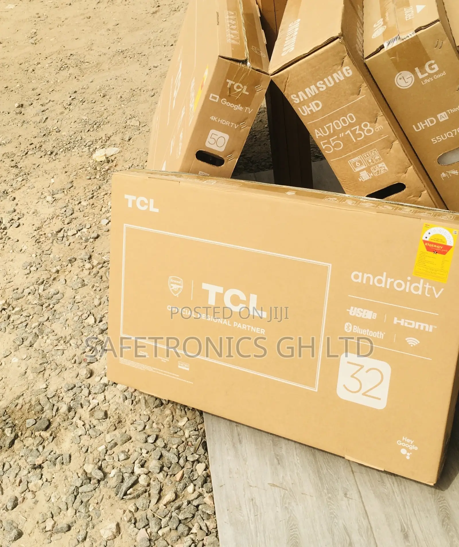 S5400A Black Electric TCL HDR 32 Inches Glossy LED Full HD