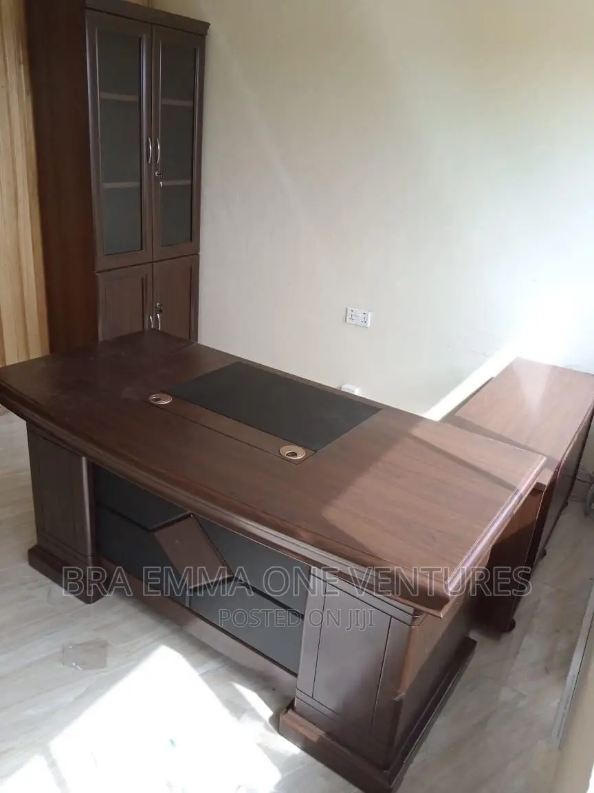 1.8m Executive L Shape Table With Drawers