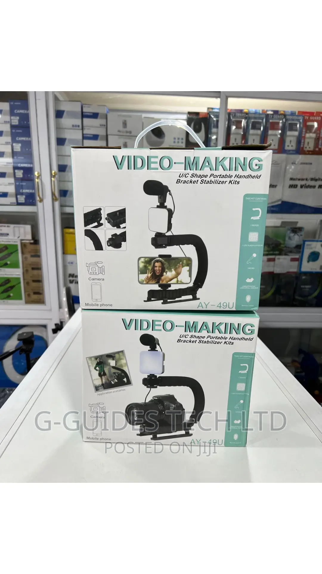 Ay-49u Video Making Kit, Handheld Stabilizer Kit