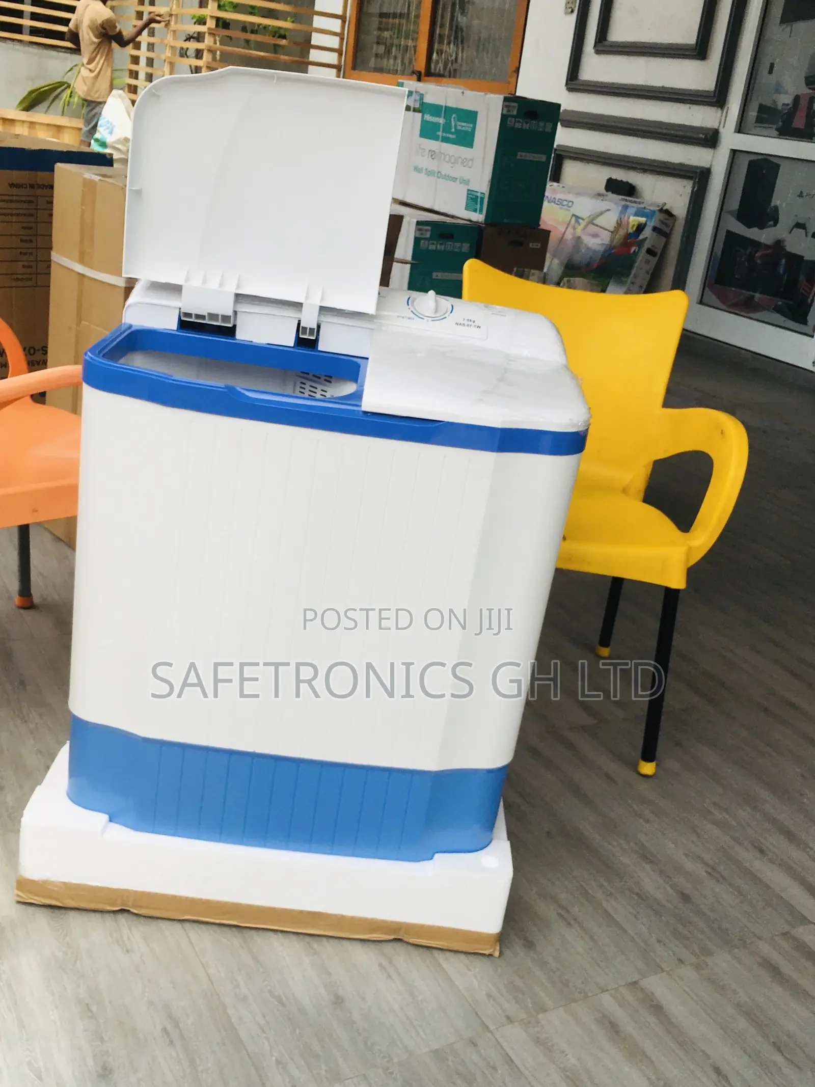 Washingmachine Topload Electric 7kg Semiautomatic Nasco