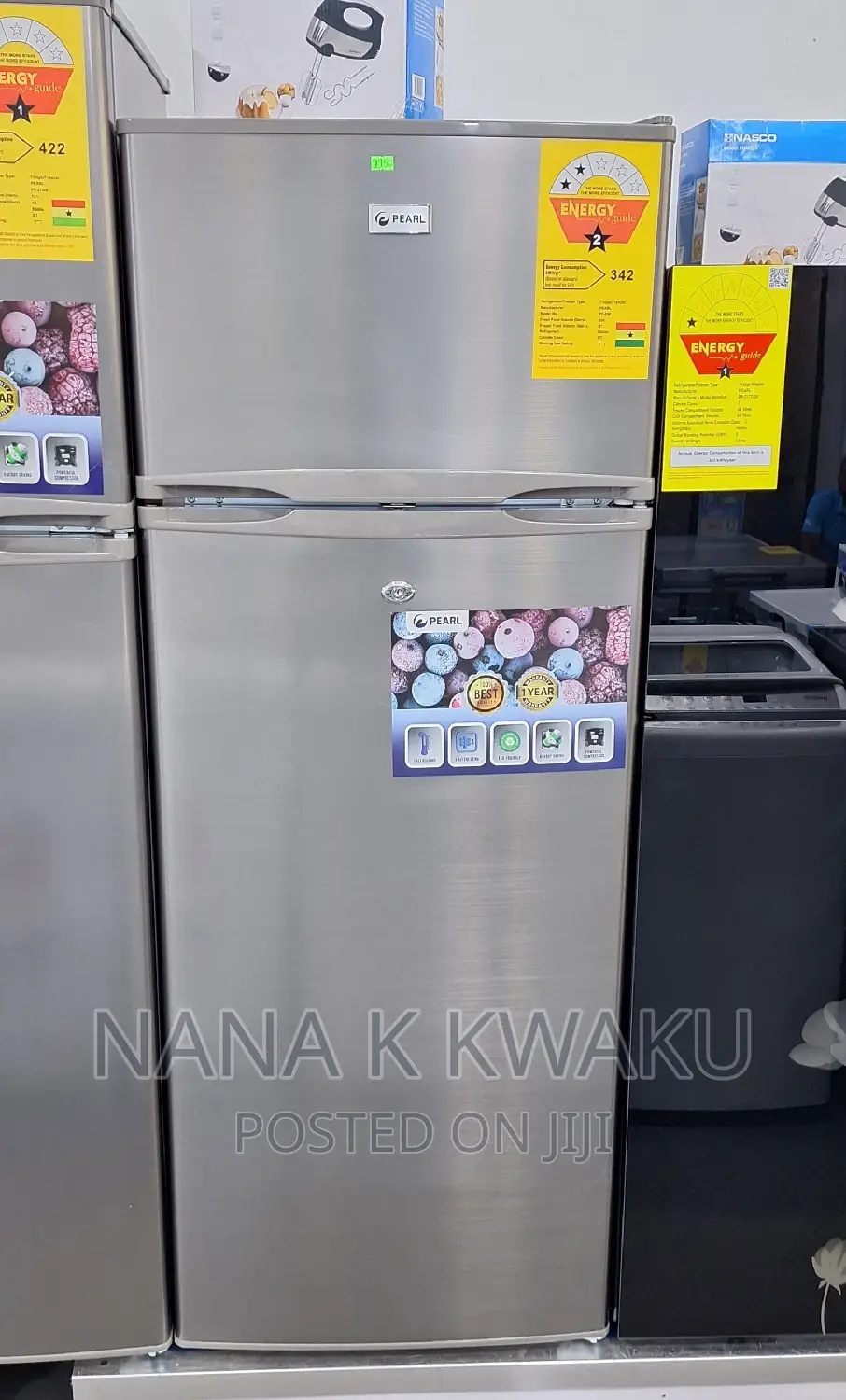Pearl PF250 200litres Top Freezer/Fridge Available