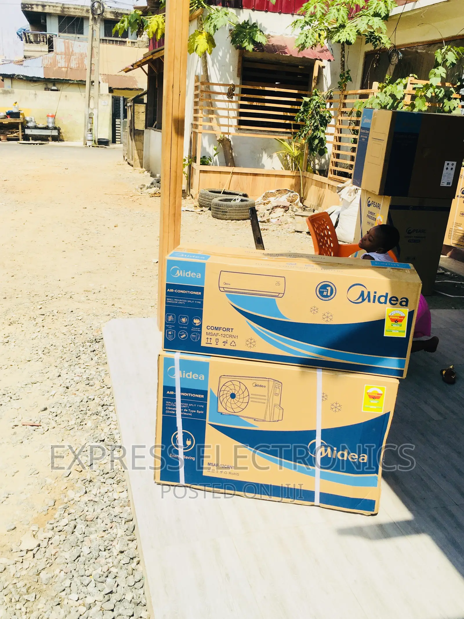 Midea High Quality Split R410 Gas Airflow 1.5hp AC