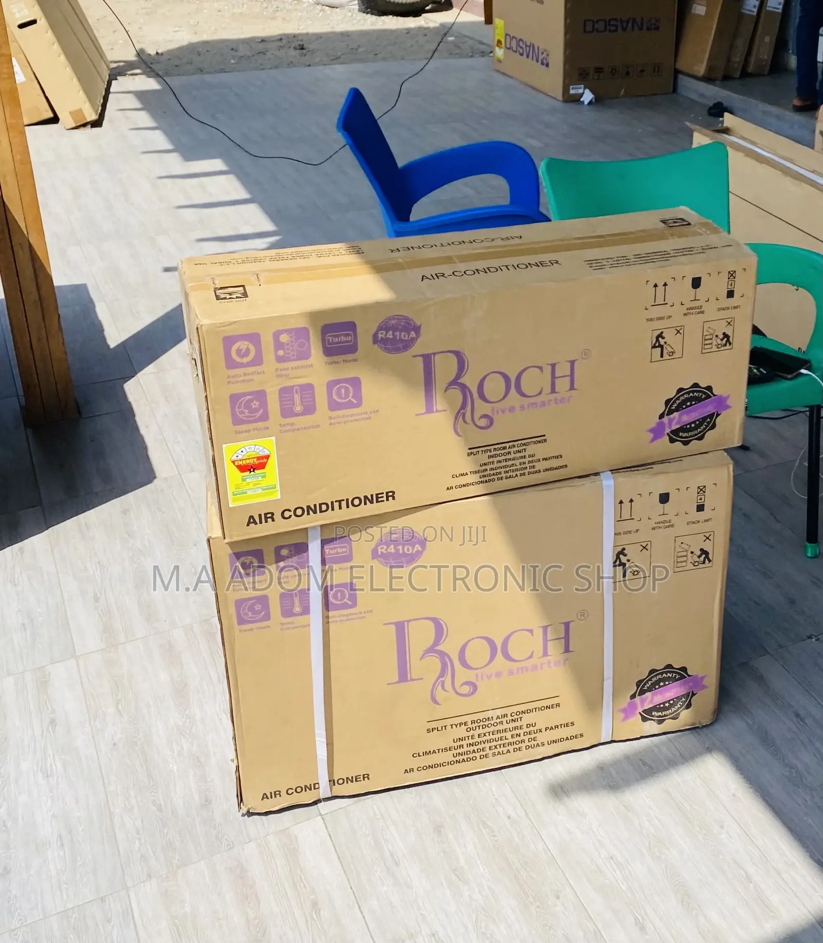 Extremely Cooling Roch 1.5hp Split Type Air Conditioner 