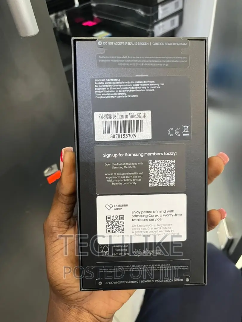 New Samsung Galaxy S24 Ultra 512 GB Purple