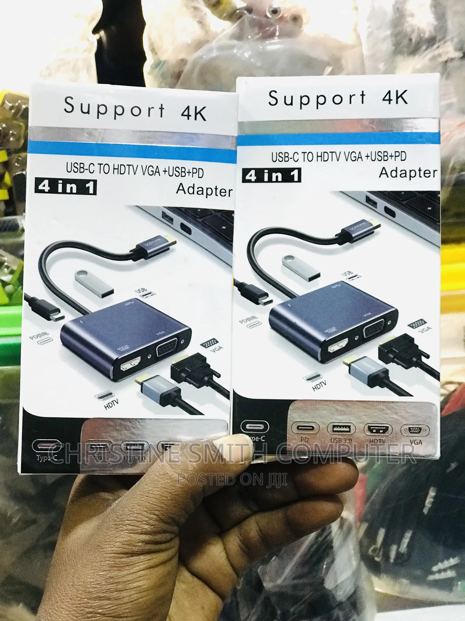 Type C 4in 1 Adapter