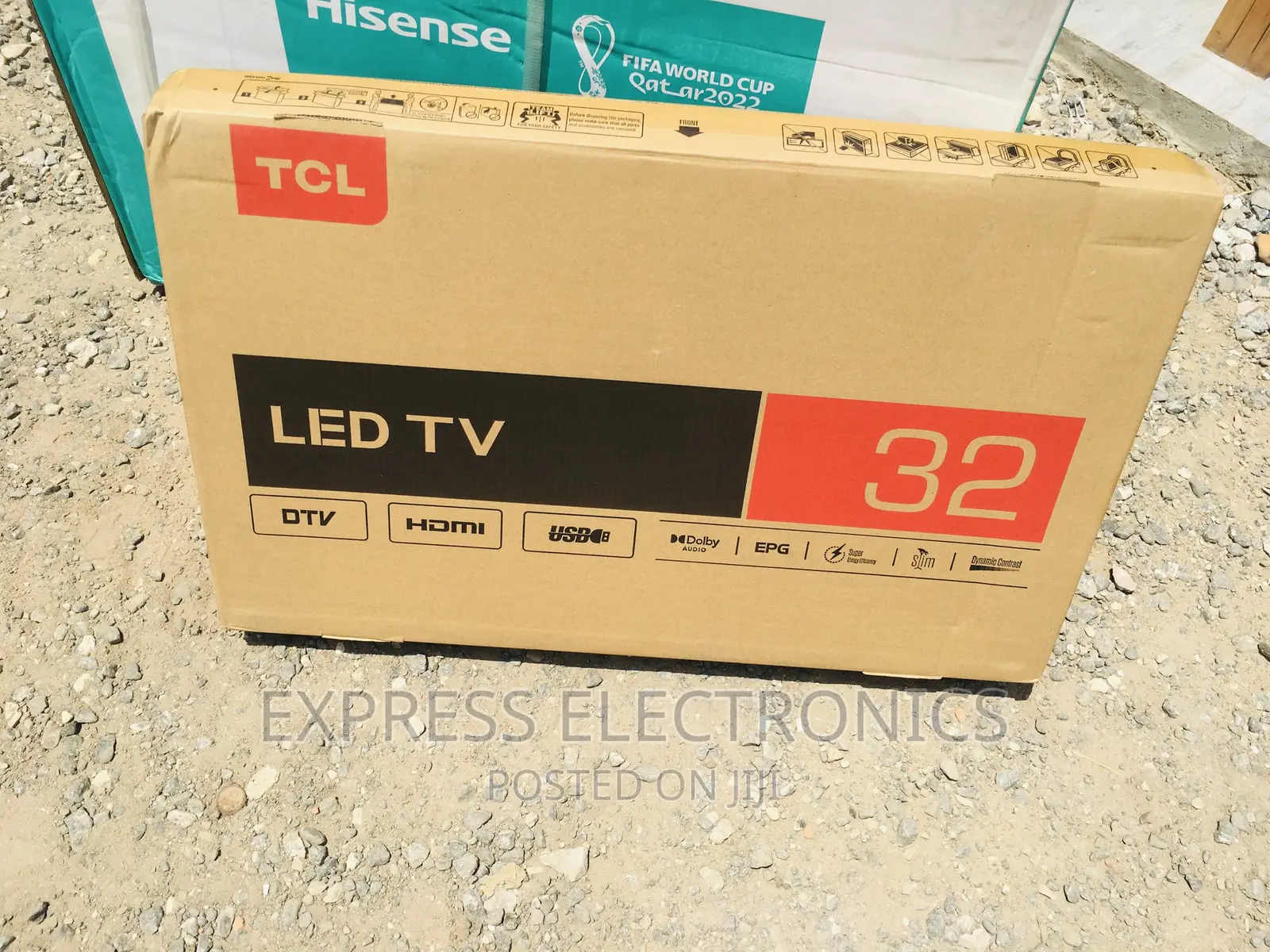 Dynamic Color FHD Satellite Digital Image 32”Tv 32D3200