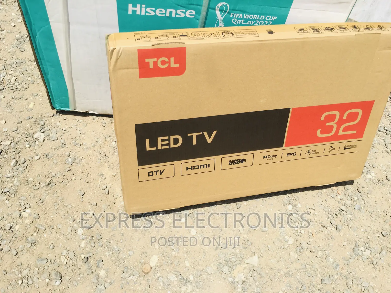 32D32000 FHD Satellite Glossy Sleek Slim TCL Tv 