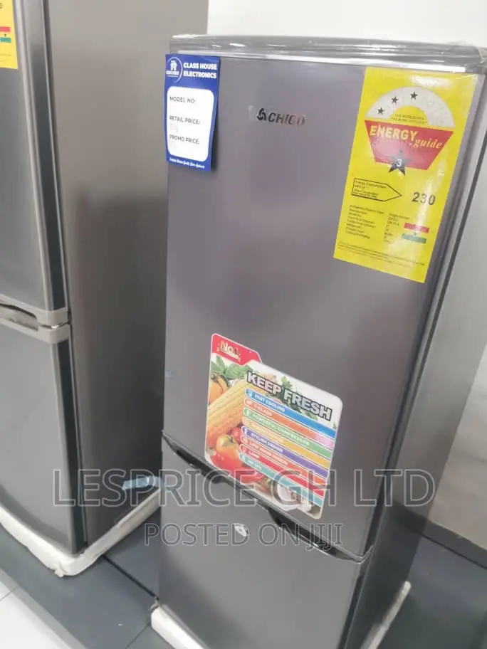 Active Chigo 126L Double Door Fridge