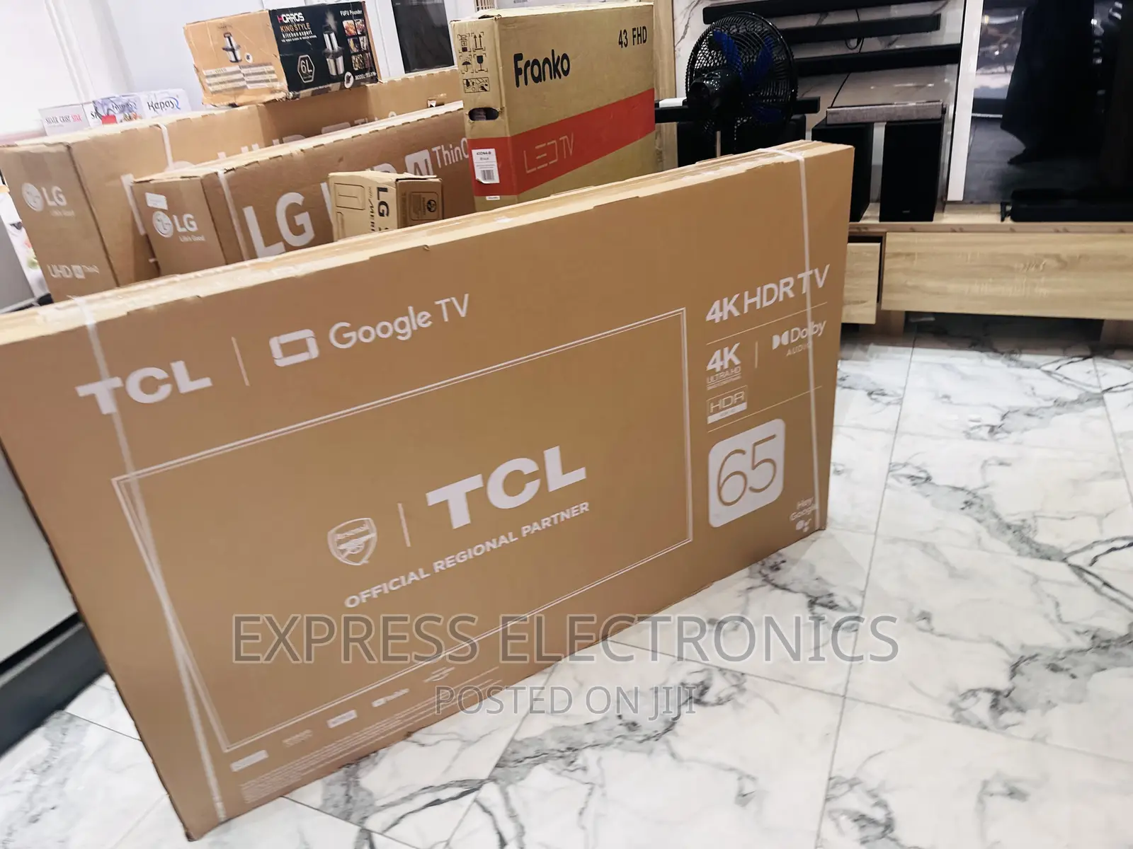 Fabulous Job 65p635 Uhd Smart TCL Slim Tv Edgeless