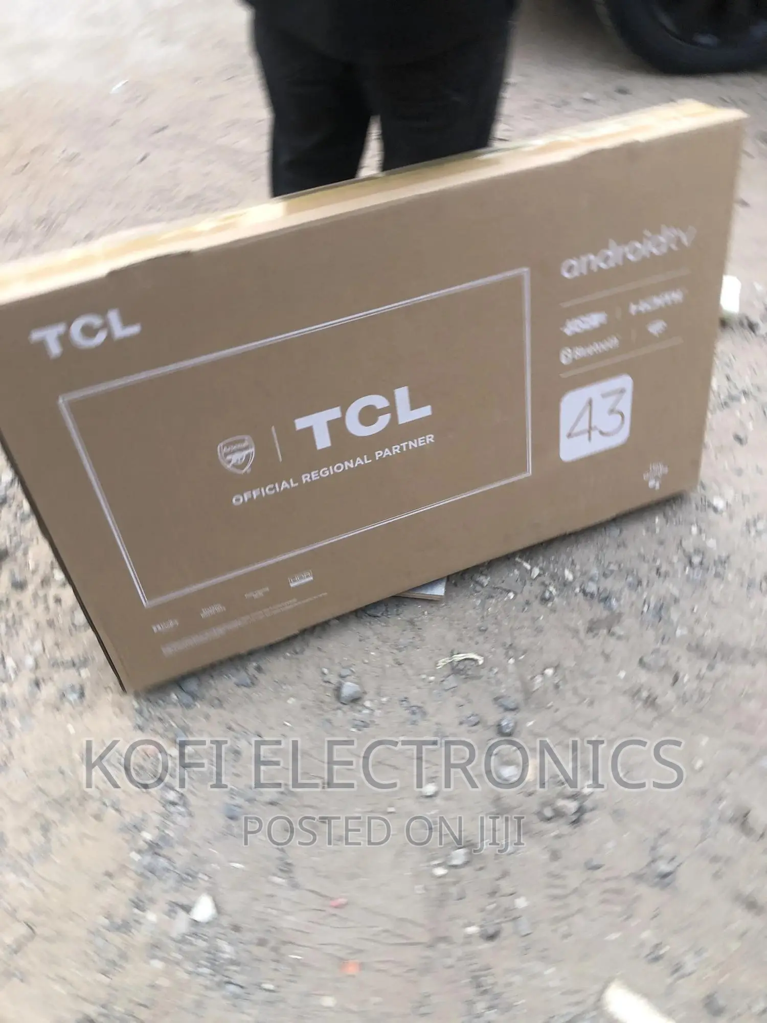 Smart TCL 43inches HDMI -Usb Movie-Vga-Dvbt2 TV