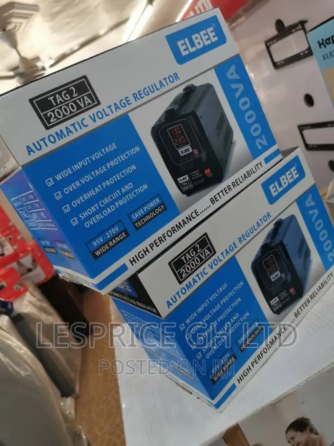 Exclusive Elbee 2000va Voltage Regulator