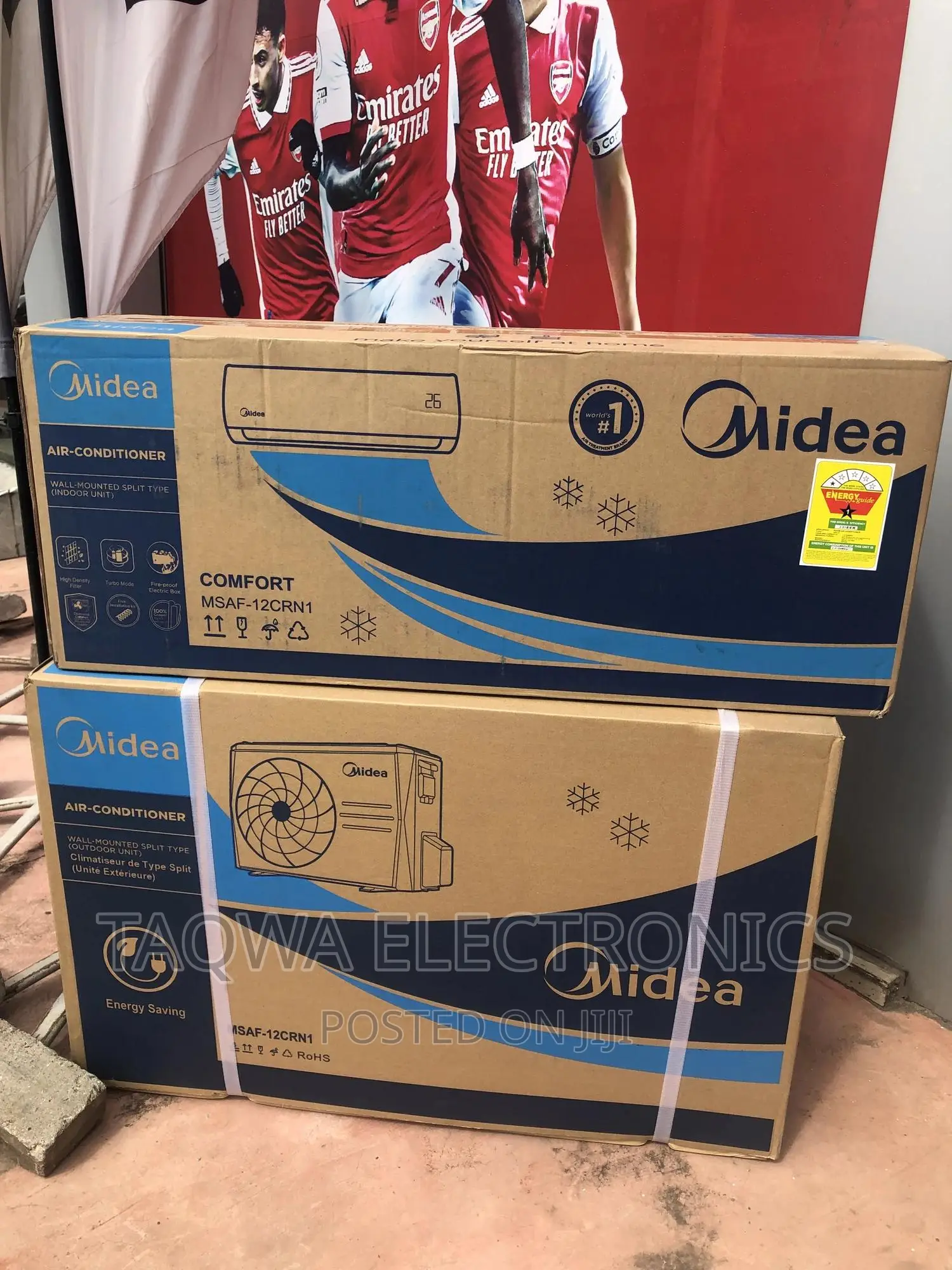 1.5hp R410 Exceptional Midea Air Conditioner