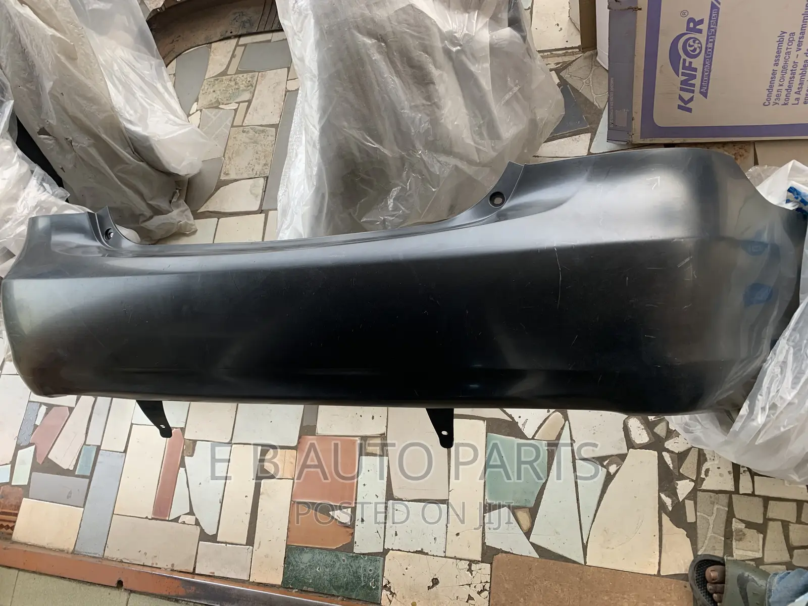 Yaris 2008 Saloon Back Bumper
