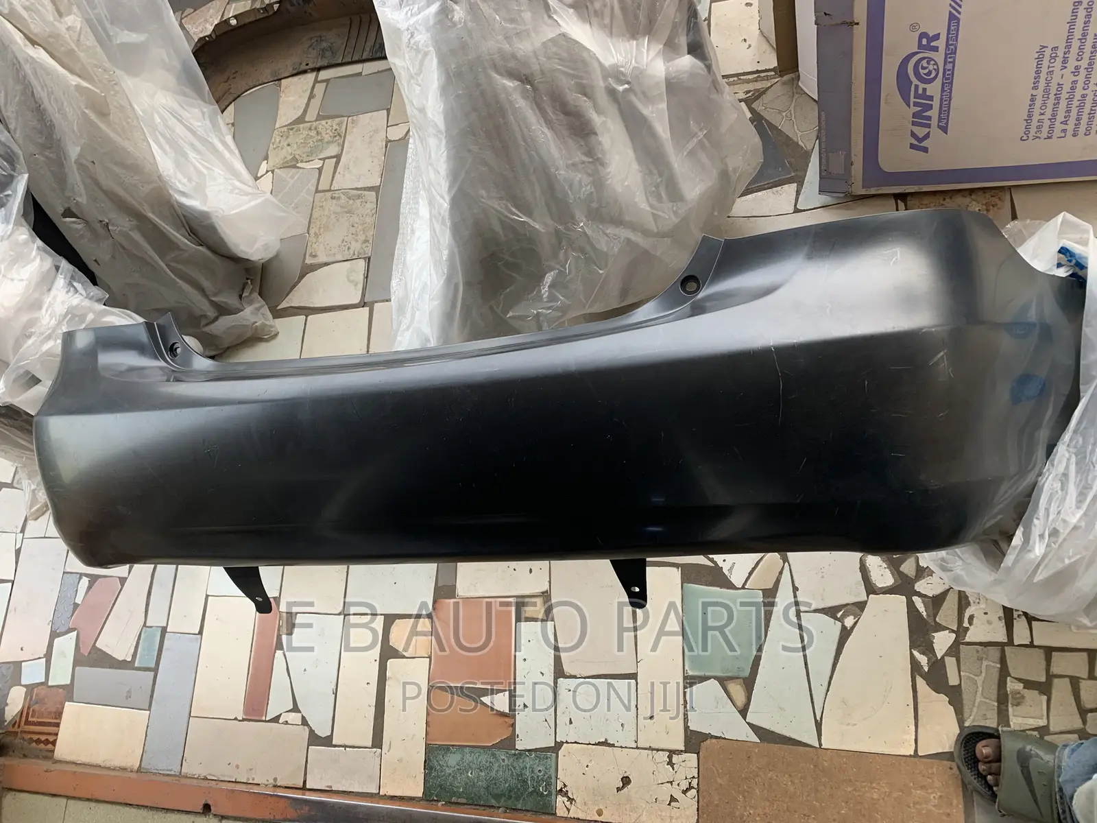 Yaris 2008 Saloon Back Bumper