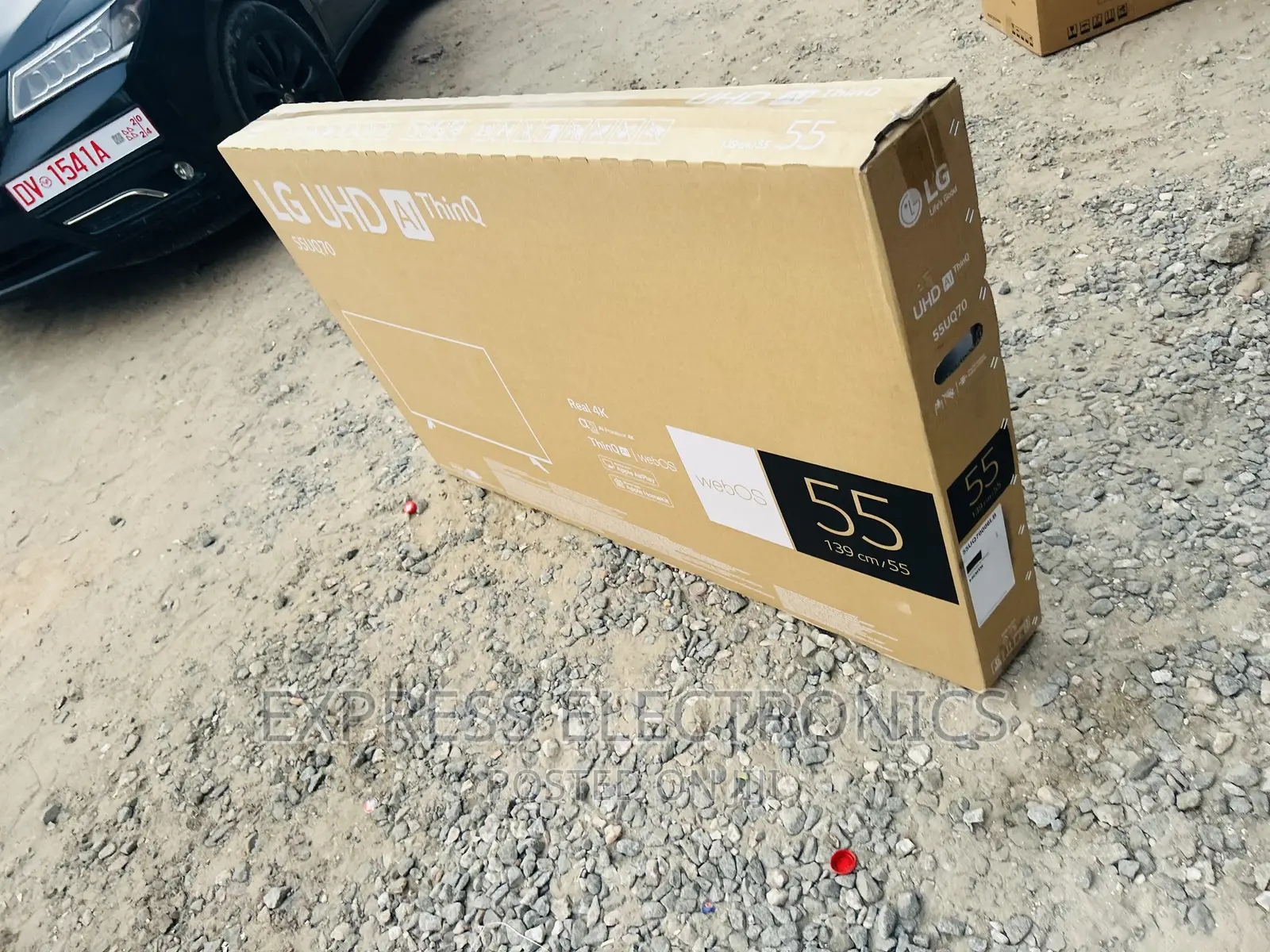 Powerful Sleek Slim UHD Smart LG 55inchs UP70006 Tv