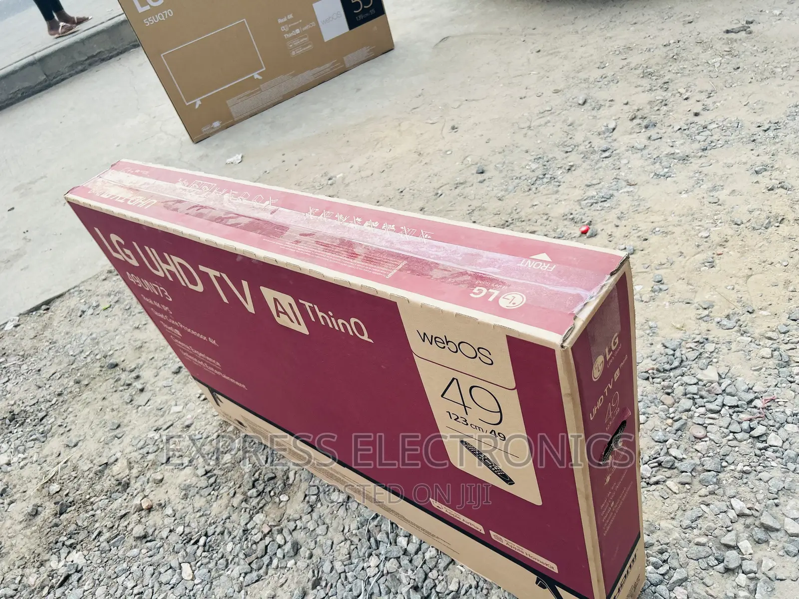 Gaming Mode UHD Smart Glossy LG 49”UN734000