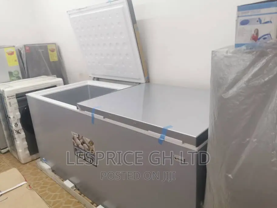 Luxury Pearl 708L Silver Chest Freezer