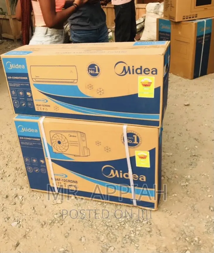 Well Design Midea 1.5hp Split Inverter Electric Ac(R410).