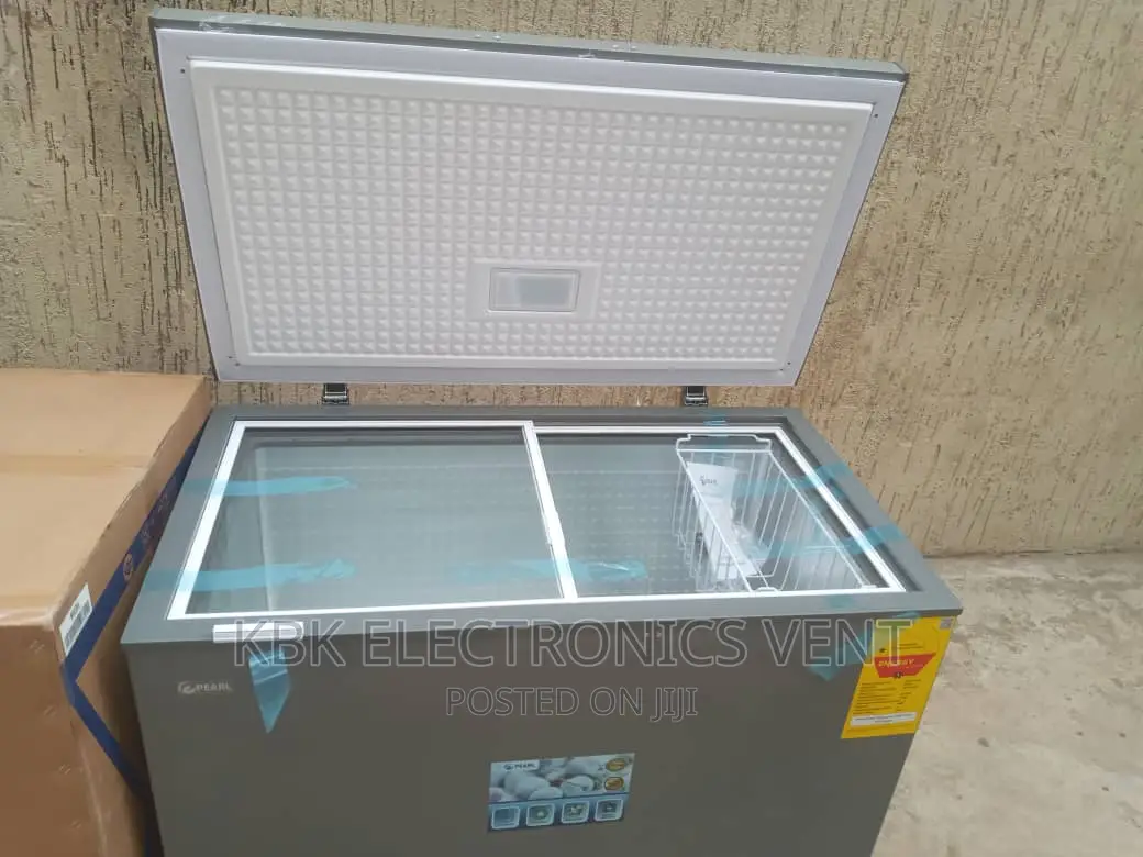 Pearl 290ltr Chest Freezer Single Door Glass