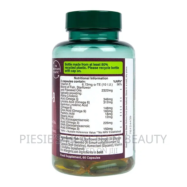 Holland Barrett Triple Omega 3-6-9 60 Capsules