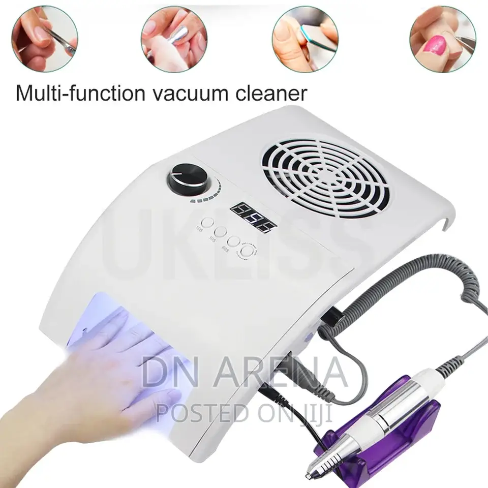 3 in 1 54W UV Led Nails Lamp With Dust Collector